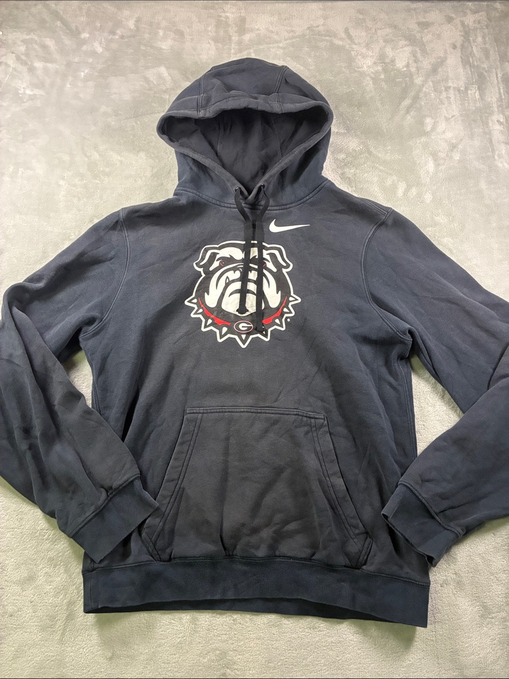 Nike Georgia Bulldogs UGA Hoodie Men’s Small Black Pullover